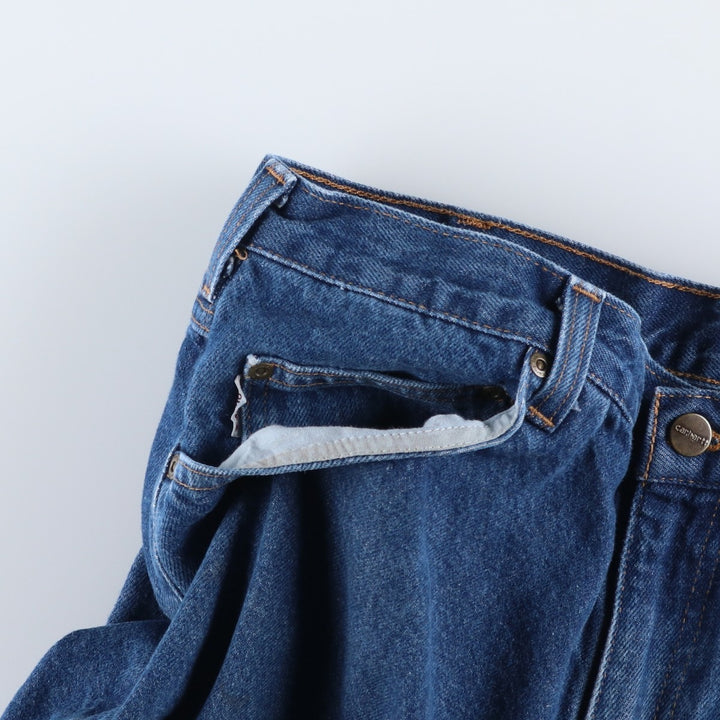 Carhartt Relaxed Fit Straight Denim Pants, Men's, Size 35 cotton blue type Vintage Second Hand