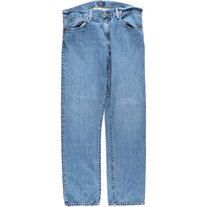 Ralph Lauren Polo Ralph Lauren Straight Denim Pants, Men's Size W37 (approx.) cotton blue type Vintage Second Hand