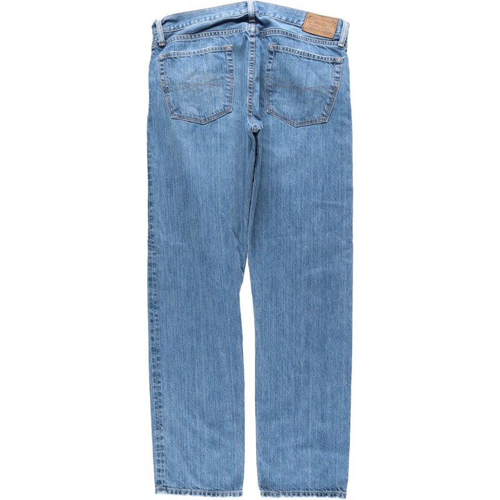 Ralph Lauren Polo Ralph Lauren Straight Denim Pants, Men's Size W37 (approx.) cotton blue type Vintage Second Hand