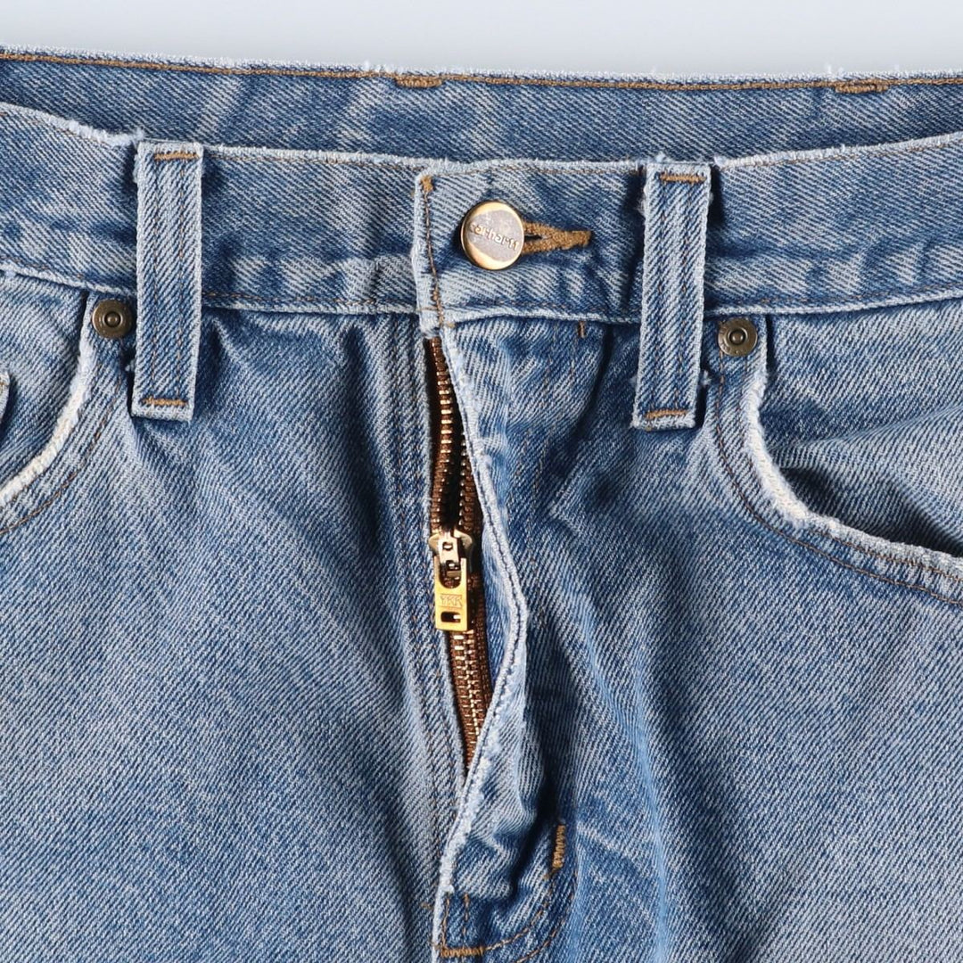 Carhartt Relaxed Fit Straight Denim Pants, Men's, Size 35 cotton blue type Vintage Second Hand