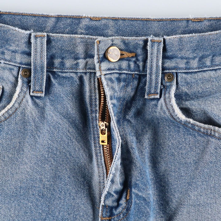 Carhartt Relaxed Fit Straight Denim Pants, Men's, Size 35 cotton blue type Vintage Second Hand