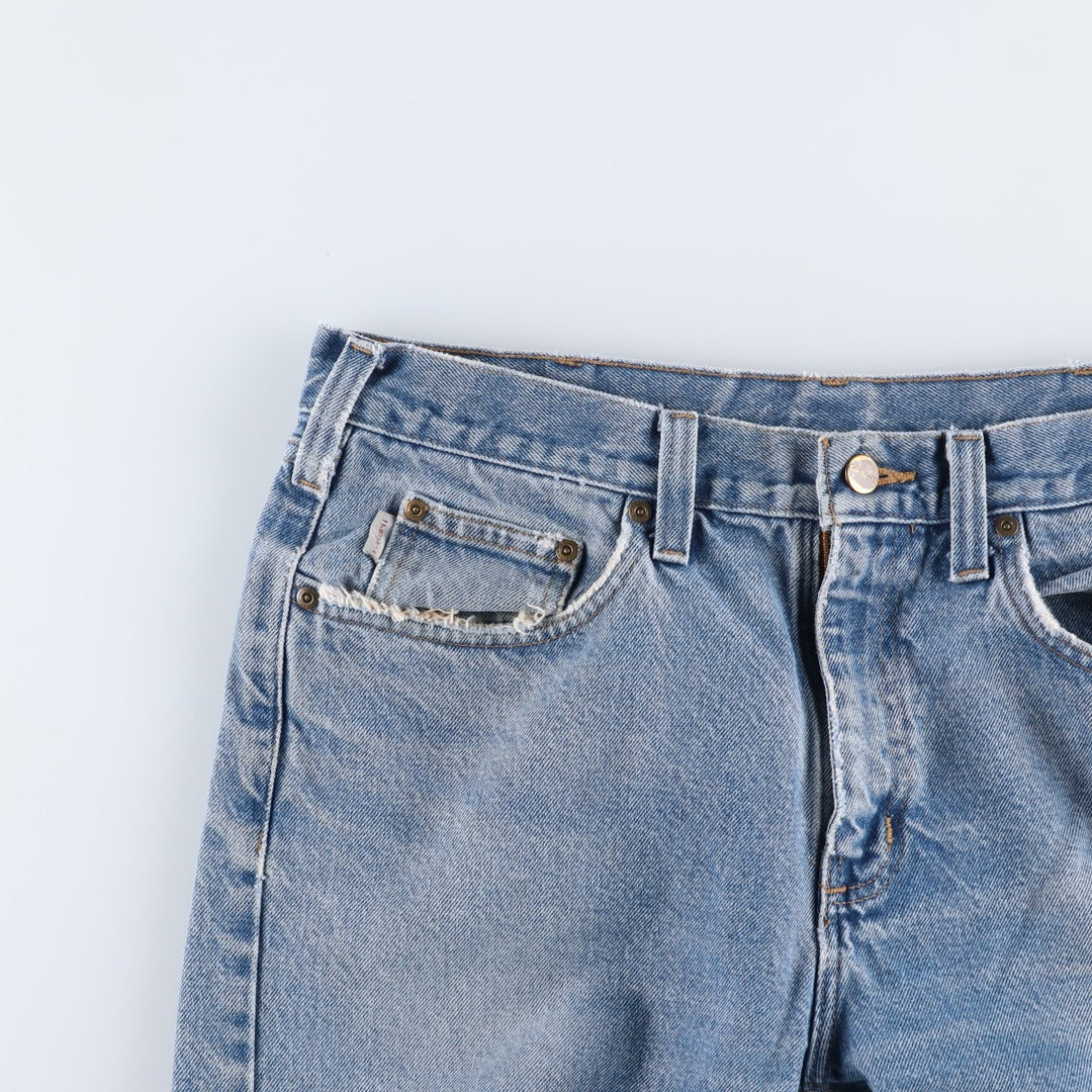 Carhartt Relaxed Fit Straight Denim Pants, Men's, Size 35 cotton blue type Vintage Second Hand