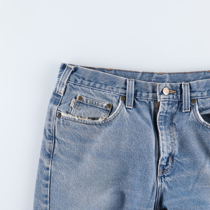 Carhartt Relaxed Fit Straight Denim Pants, Men's, Size 35 cotton blue type Vintage Second Hand