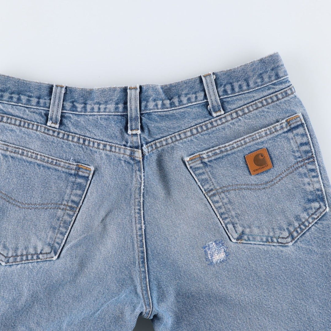 Carhartt Relaxed Fit Straight Denim Pants, Men's, Size 35 cotton blue type Vintage Second Hand