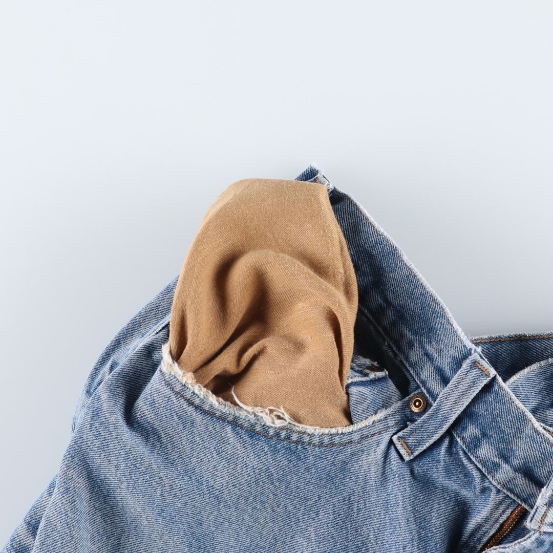 Carhartt Relaxed Fit Straight Denim Pants, Men's, Size 35 cotton blue type Vintage Second Hand