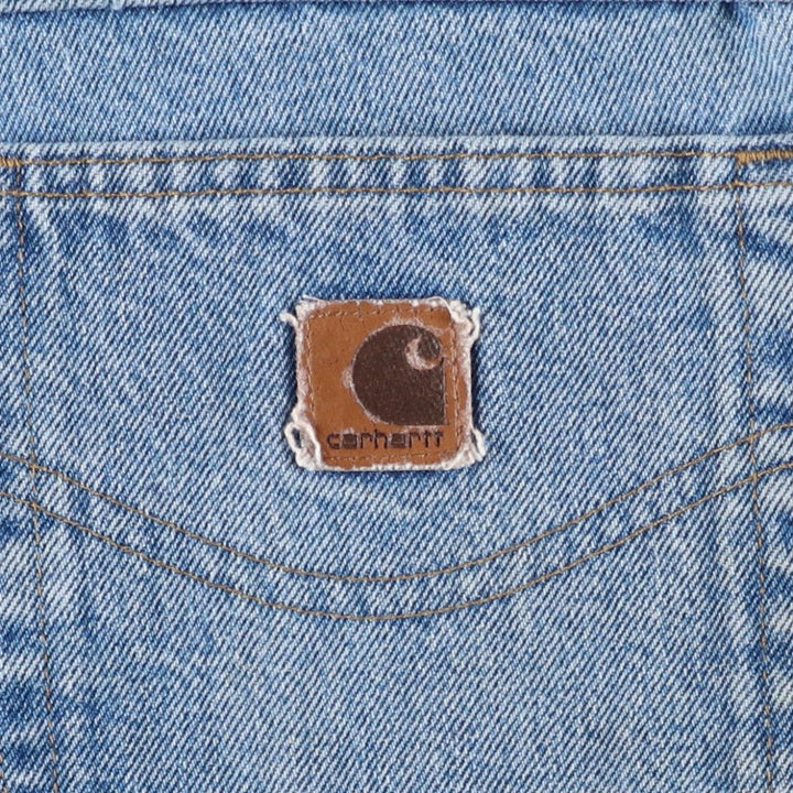 Carhartt Tapered Denim Pants for Men, W36 cotton Blue type light blue Vintage Second Hand