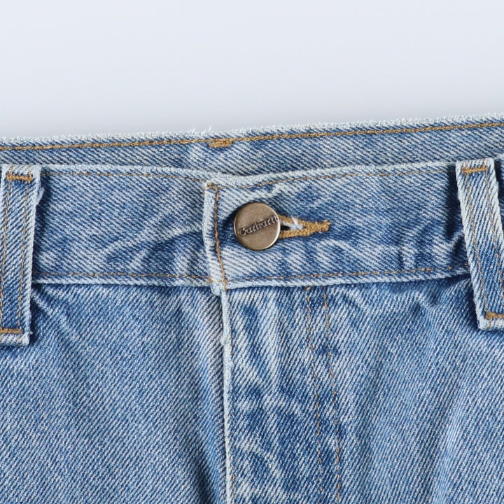 Carhartt Tapered Denim Pants for Men, W36 cotton Blue type light blue Vintage Second Hand