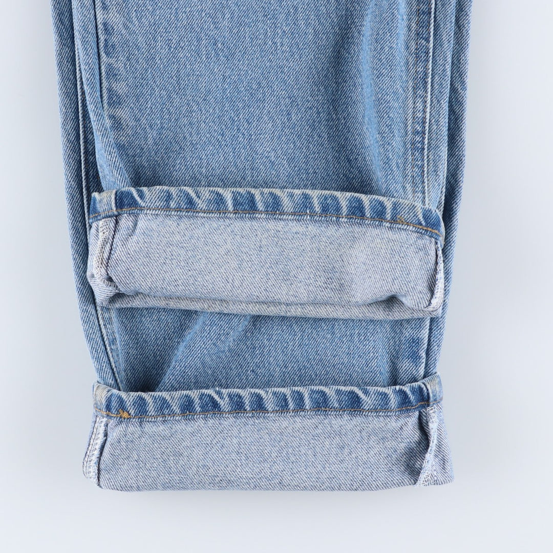 Carhartt Tapered Denim Pants for Men, W36 cotton Blue type light blue Vintage Second Hand
