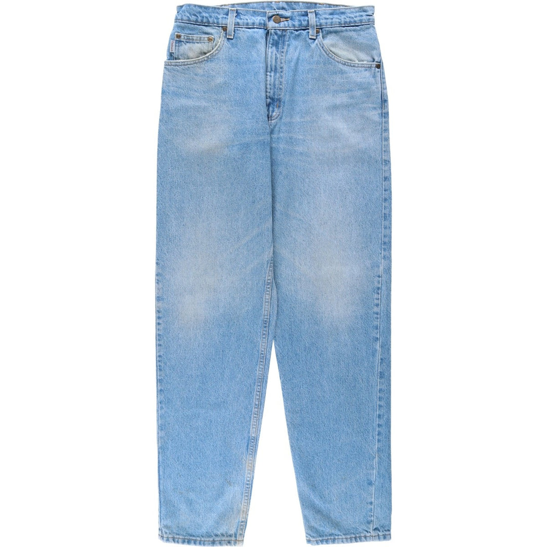 Carhartt Tapered Denim Pants for Men, W32 equivalent cotton blue type Vintage Second Hand