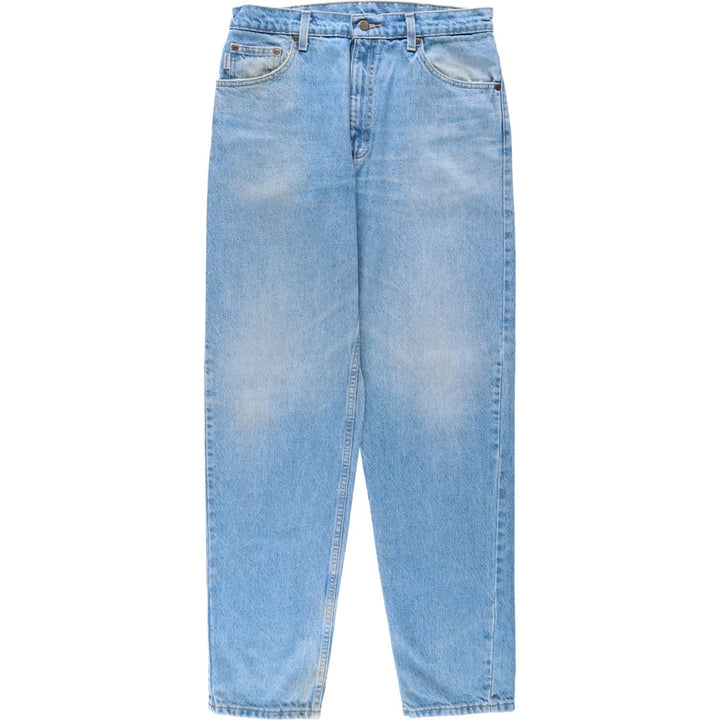 Carhartt Tapered Denim Pants for Men, W32 equivalent cotton blue type Vintage Second Hand