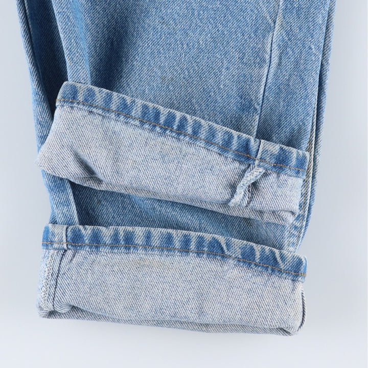 Carhartt Tapered Denim Pants for Men, W32 equivalent cotton blue type Vintage Second Hand