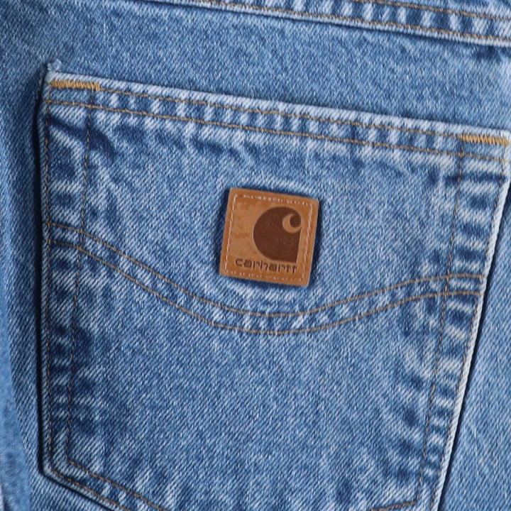 Carhartt Relaxed Fit Tapered Denim Pants for Men, W36 cotton blue type Vintage Second Hand