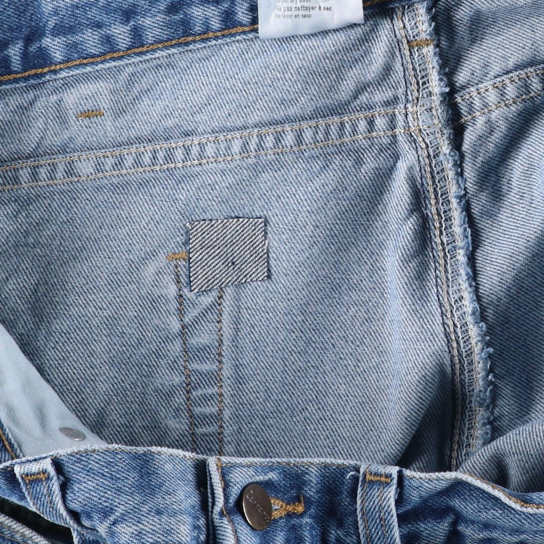 Carhartt Relaxed Fit Tapered Denim Pants for Men, W36 cotton blue type Vintage Second Hand