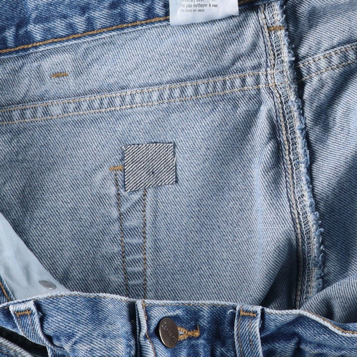 Carhartt Relaxed Fit Tapered Denim Pants for Men, W36 cotton blue type Vintage Second Hand