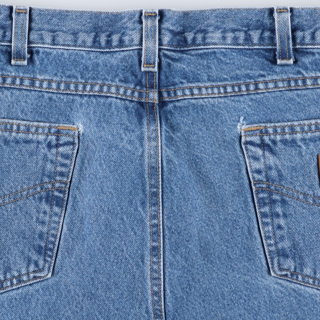 Carhartt Relaxed Fit Tapered Denim Pants for Men, W36 cotton blue type Vintage Second Hand