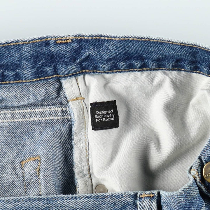 Carhartt Relaxed Fit Tapered Denim Pants for Men, W37 cotton blue type Vintage Second Hand
