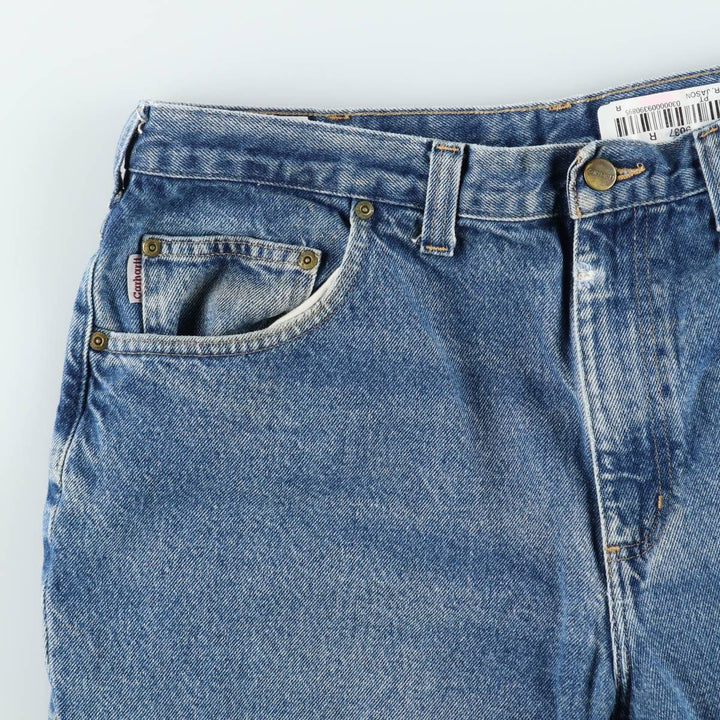 Carhartt Relaxed Fit Tapered Denim Pants for Men, W37 cotton blue type Vintage Second Hand