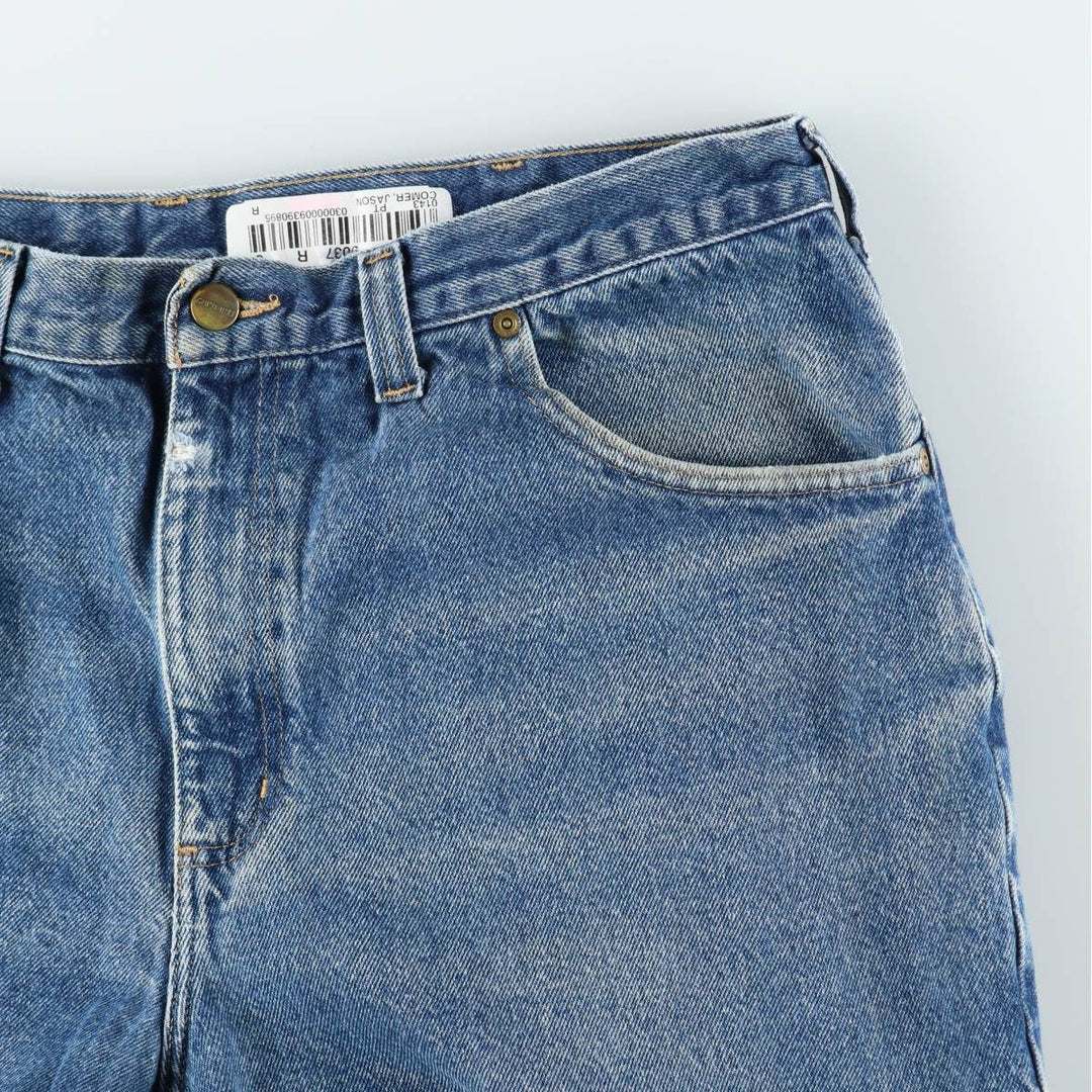 Carhartt Relaxed Fit Tapered Denim Pants for Men, W37 cotton blue type Vintage Second Hand