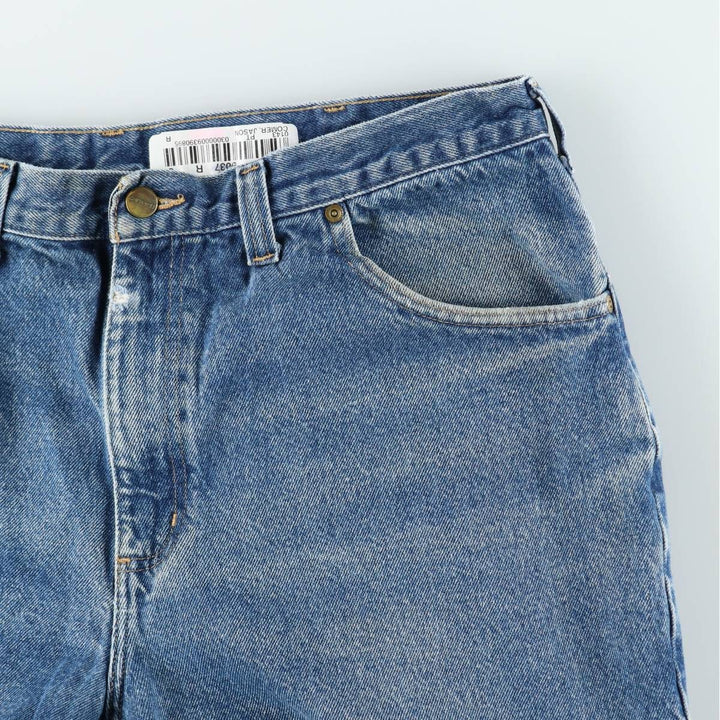 Carhartt Relaxed Fit Tapered Denim Pants for Men, W37 cotton blue type Vintage Second Hand
