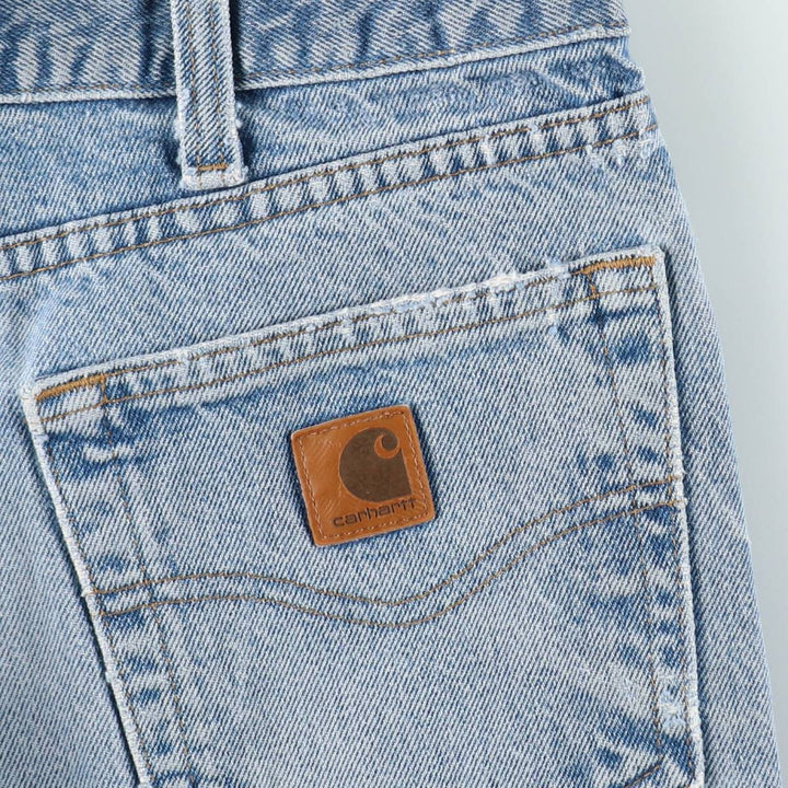 Carhartt Tapered Denim Pants for Men, W35 equivalent cotton blue type Vintage Second Hand