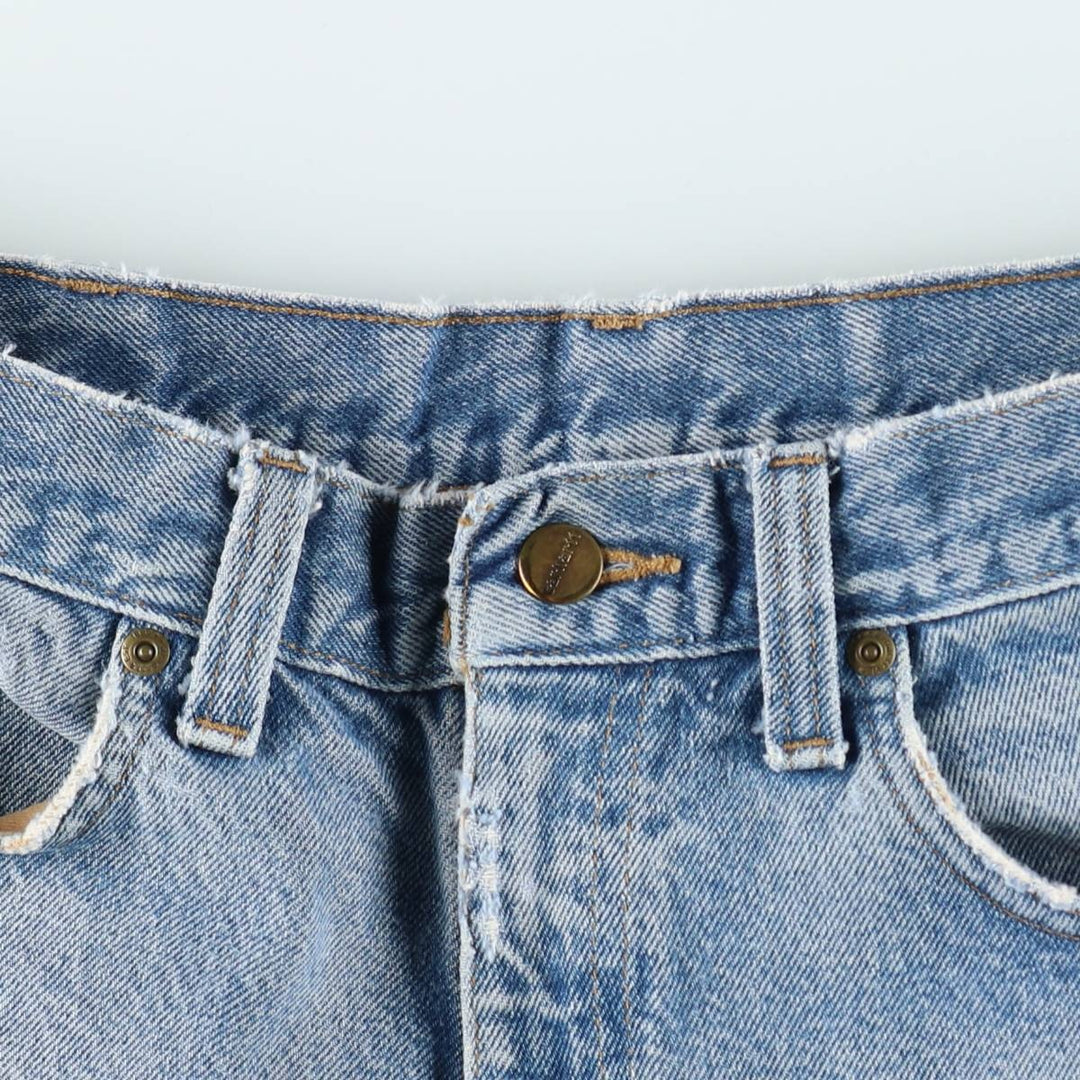 Carhartt Tapered Denim Pants for Men, W35 equivalent cotton blue type Vintage Second Hand