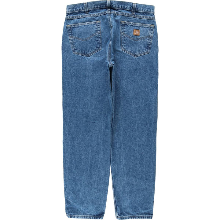 Carhartt Relaxed Fit Tapered Denim Pants for Men, W36 cotton blue type Vintage Second Hand