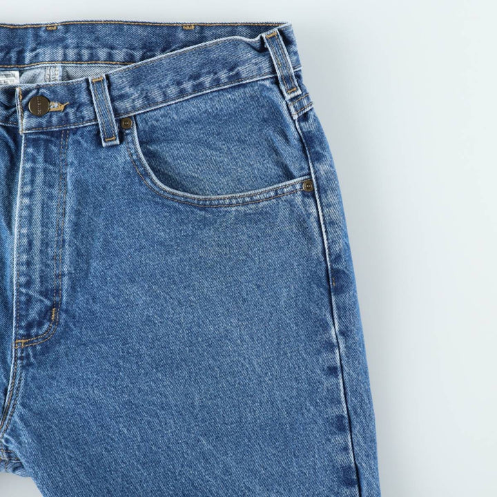 Carhartt Relaxed Fit Tapered Denim Pants for Men, W36 cotton blue type Vintage Second Hand