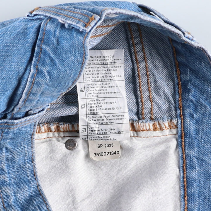 Carhartt Relaxed Fit Tapered Denim Pants for Men, W36 cotton blue type Vintage Second Hand