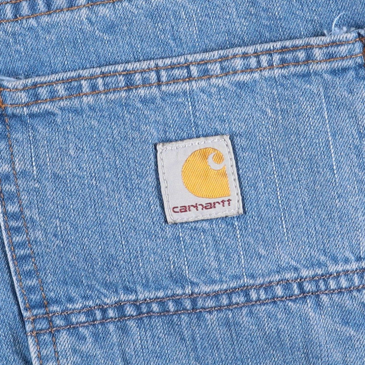 Carhartt Relaxed Fit Tapered Denim Pants for Men, W36 cotton blue type Vintage Second Hand
