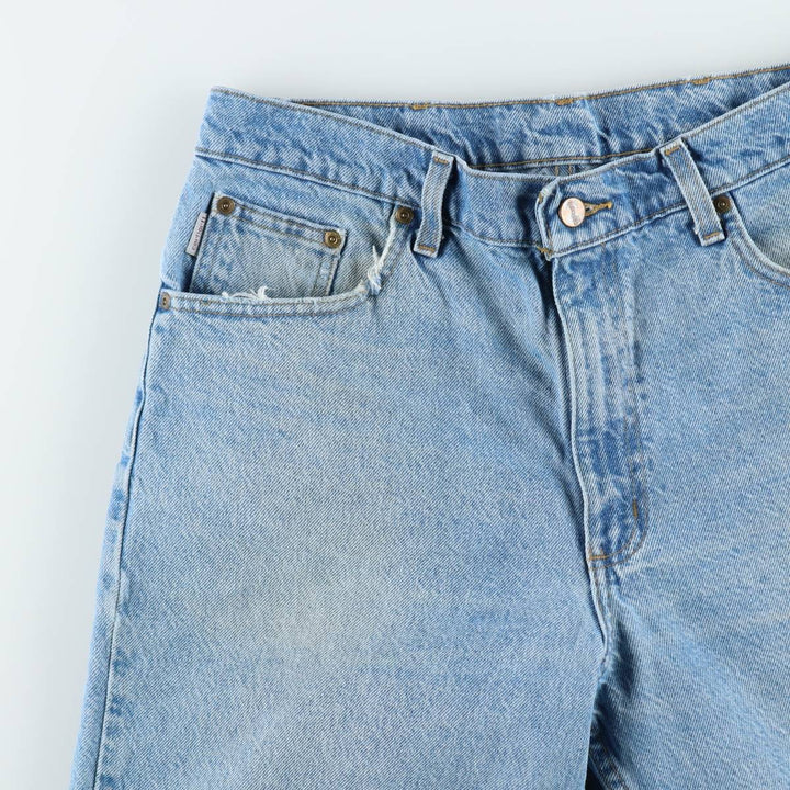Carhartt Straight Denim Pants for Men, W33 equivalent cotton blue type Vintage Second Hand