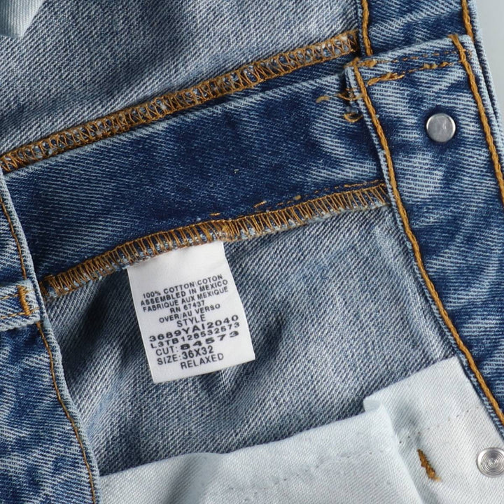 Ralph Lauren POLO JEANS COMPANY straight denim pants for men, W36 equivalent cotton blue type Vintage Second Hand