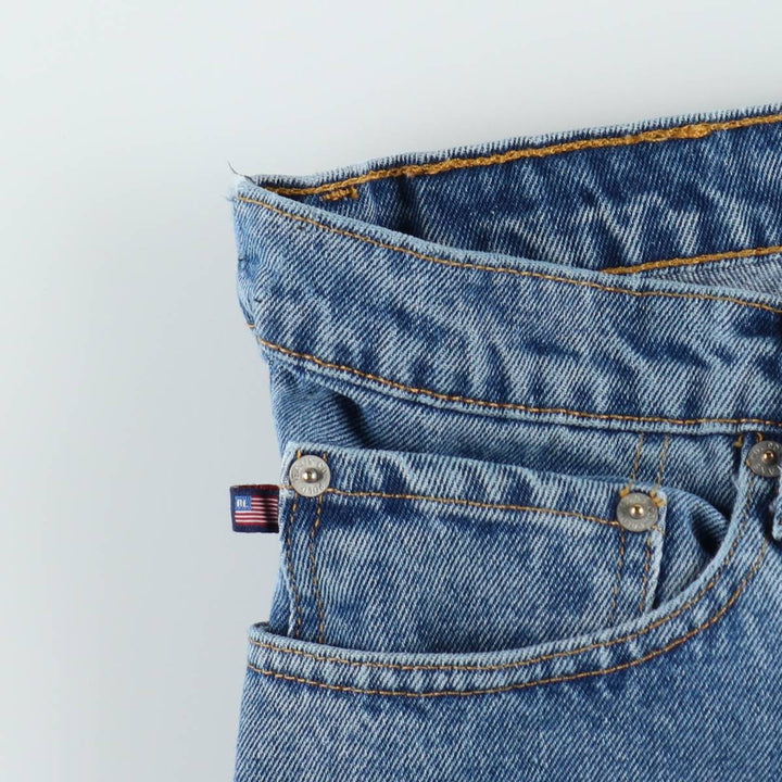 Ralph Lauren POLO JEANS COMPANY straight denim pants for men, W36 equivalent cotton blue type Vintage Second Hand