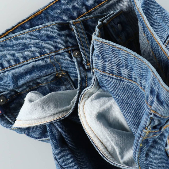 Ralph Lauren POLO JEANS COMPANY straight denim pants for men, W36 equivalent cotton blue type Vintage Second Hand