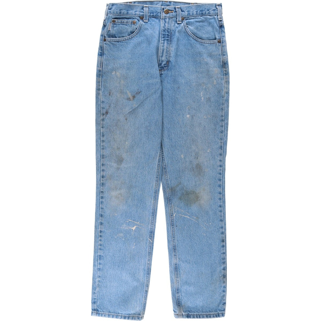 Carhartt Traditional Fit Tapered Denim Pants, Men's Size W31 (approx.) cotton Blue type light blue Vintage Second Hand
