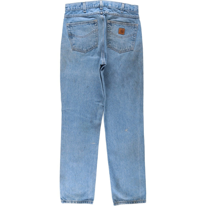 Carhartt Traditional Fit Tapered Denim Pants, Men's Size W31 (approx.) cotton Blue type light blue Vintage Second Hand