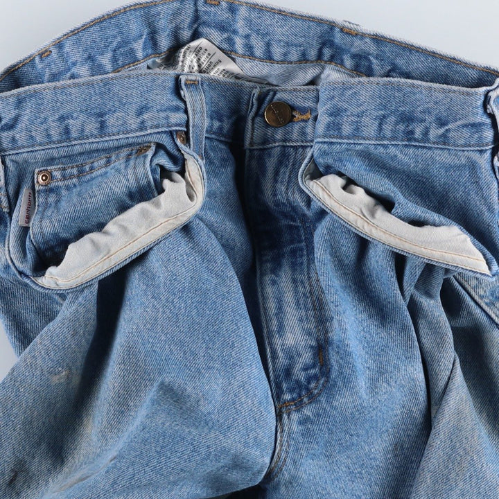 Carhartt Traditional Fit Tapered Denim Pants, Men's Size W31 (approx.) cotton Blue type light blue Vintage Second Hand