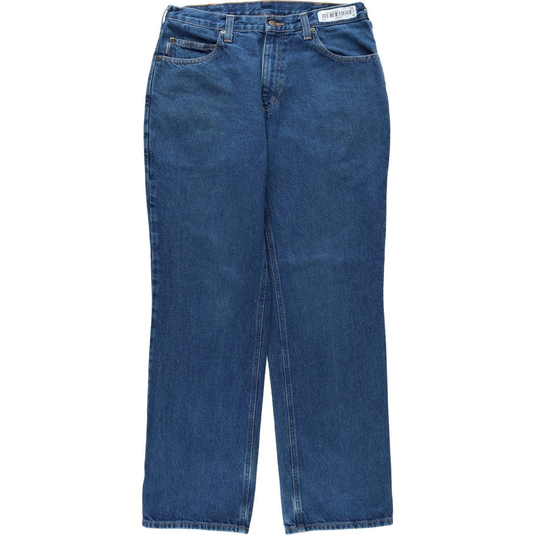 Carhartt Relaxed Fit Straight Denim Pants for Men, W34 equivalent cotton blue type Vintage Second Hand