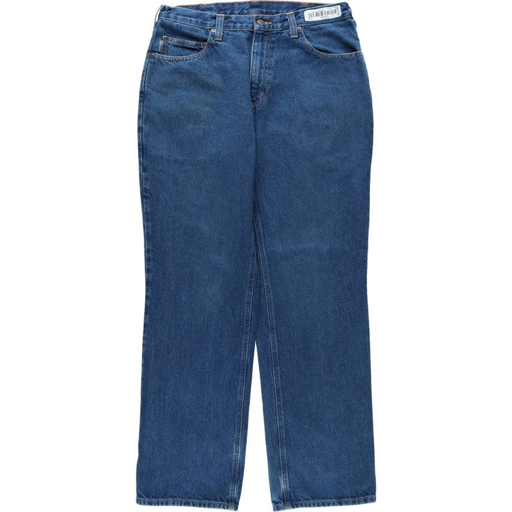 Carhartt Relaxed Fit Straight Denim Pants for Men, W34 equivalent cotton blue type Vintage Second Hand