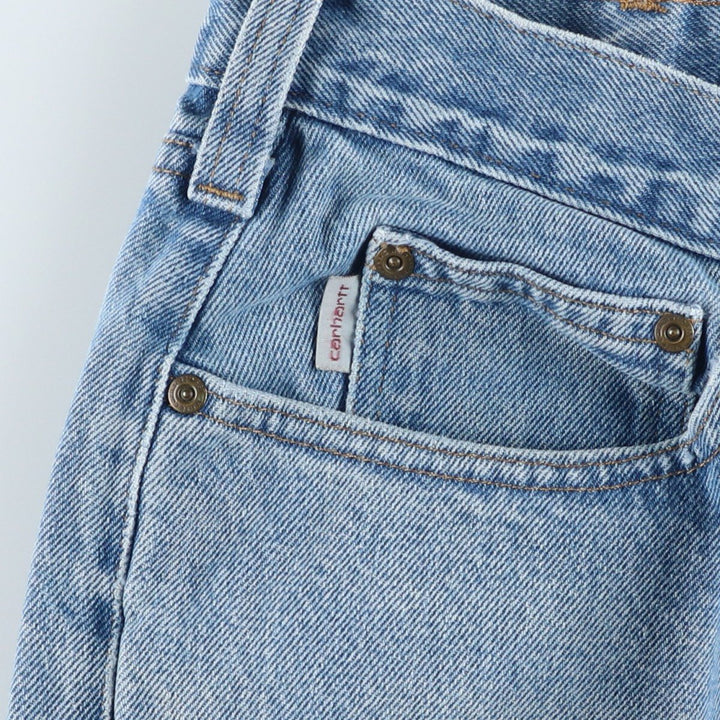 Carhartt Relaxed Fit Tapered Denim Pants for Men, W36 cotton blue type Vintage Second Hand