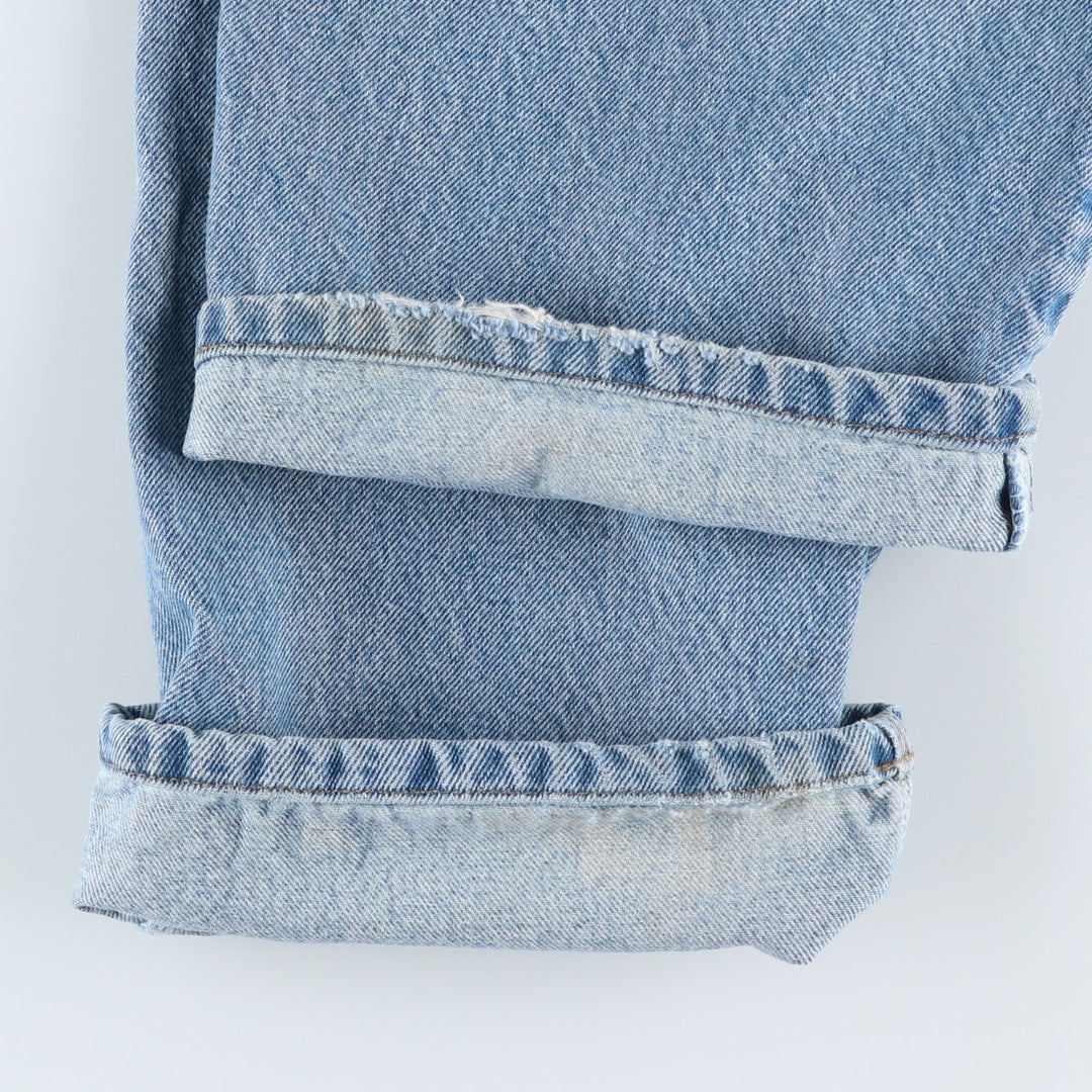 Carhartt Relaxed Fit Tapered Denim Pants for Men, W36 cotton blue type Vintage Second Hand