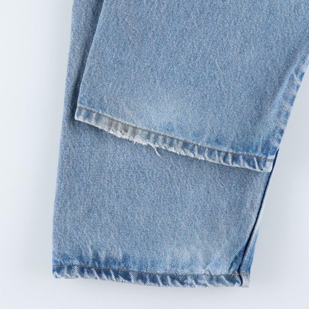 Carhartt Relaxed Fit Tapered Denim Pants for Men, W36 cotton blue type Vintage Second Hand