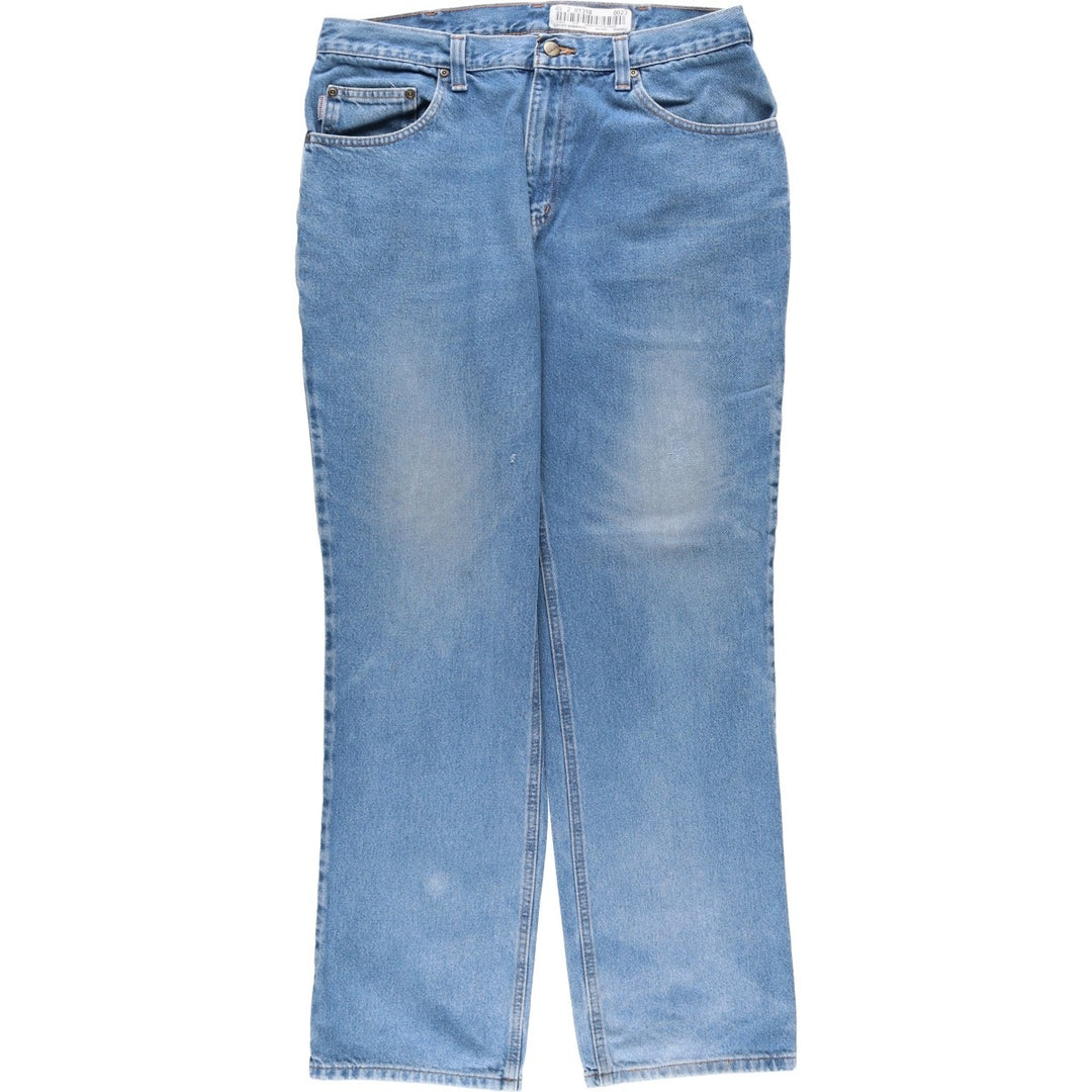 Carhartt Relaxed Fit Straight Denim Pants for Men, W34 equivalent cotton blue type Vintage Second Hand