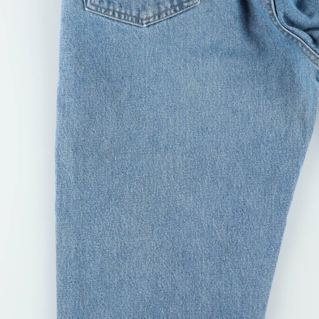 00'S Carhartt tapered denim pants for men, size w36 cotton blue type Vintage Second Hand