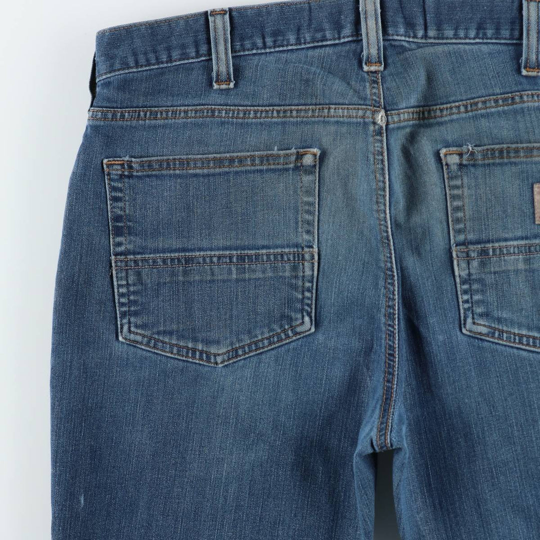 Carhartt STRAIGHT FIT straight denim pants, men's size W36 (approx.) cotton blue type Vintage Second Hand