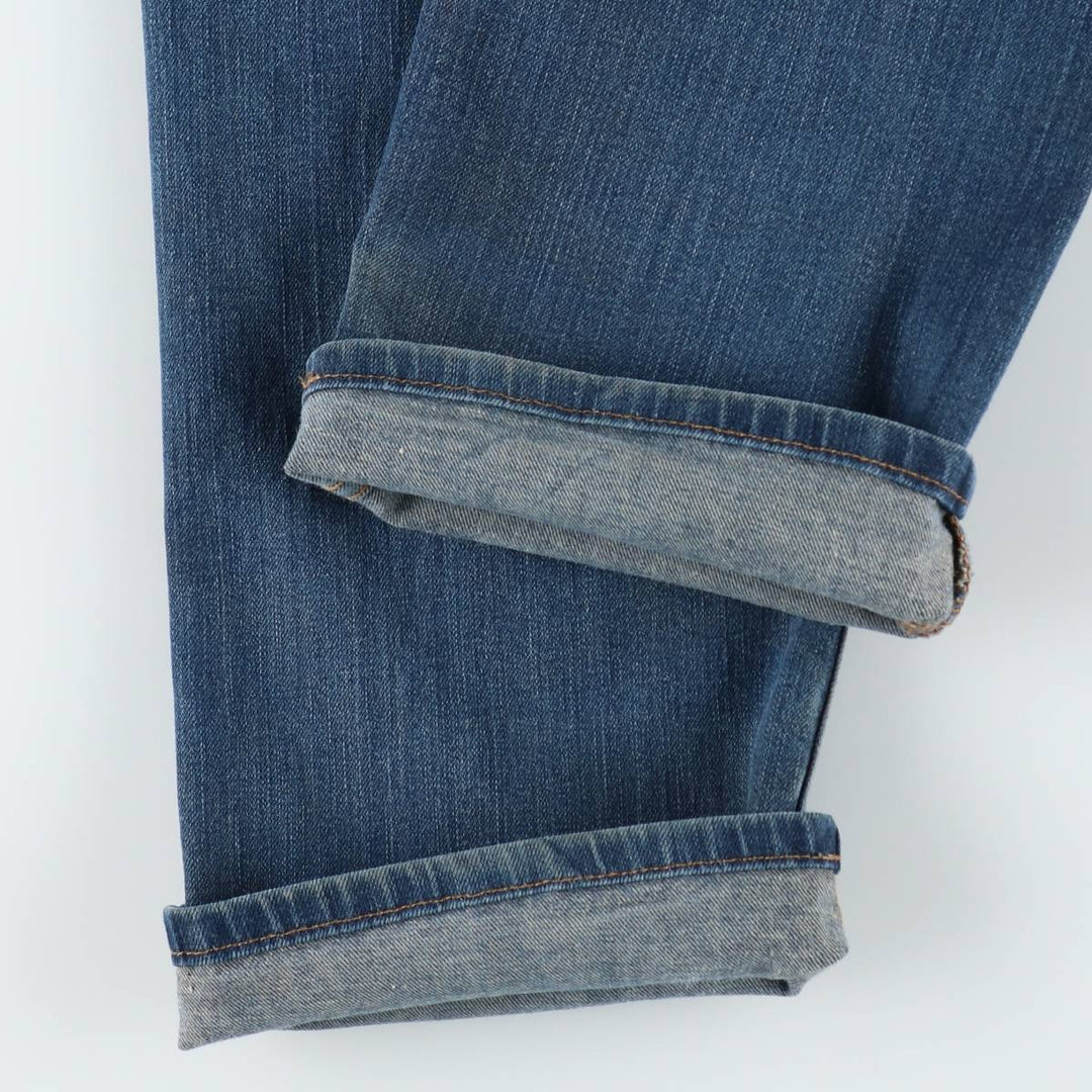 Carhartt STRAIGHT FIT straight denim pants, men's size W36 (approx.) cotton blue type Vintage Second Hand