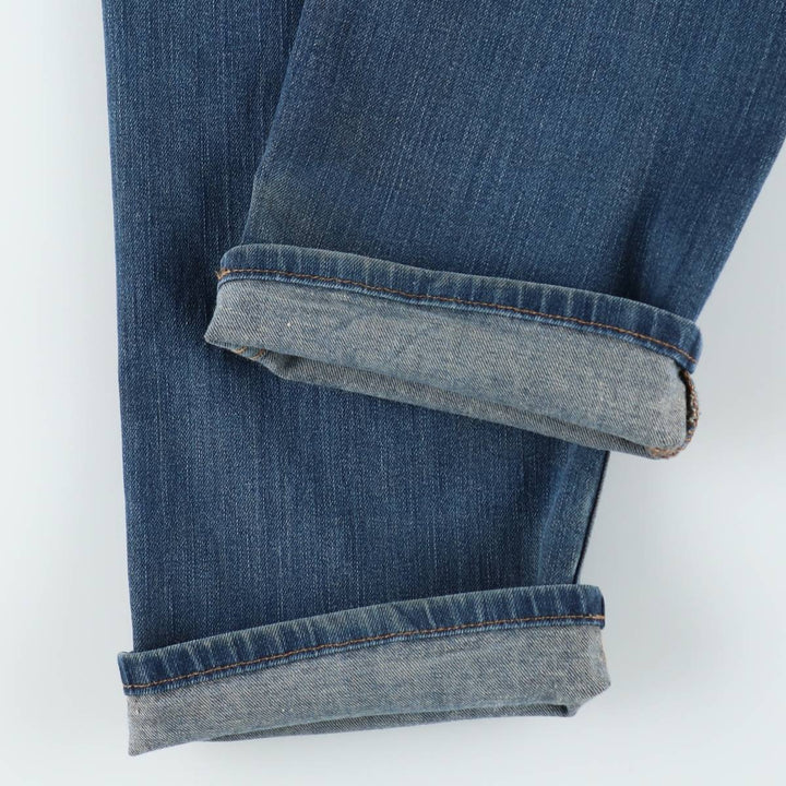 Carhartt STRAIGHT FIT straight denim pants, men's size W36 (approx.) cotton blue type Vintage Second Hand