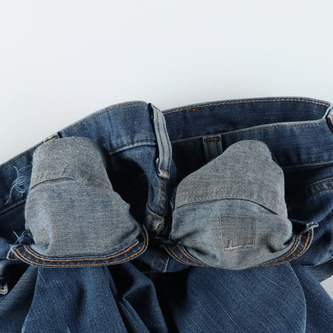 Carhartt STRAIGHT FIT straight denim pants, men's size W36 (approx.) cotton blue type Vintage Second Hand