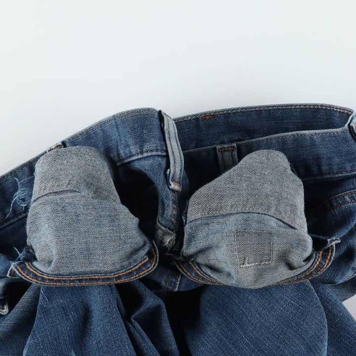 Carhartt STRAIGHT FIT straight denim pants, men's size W36 (approx.) cotton blue type Vintage Second Hand