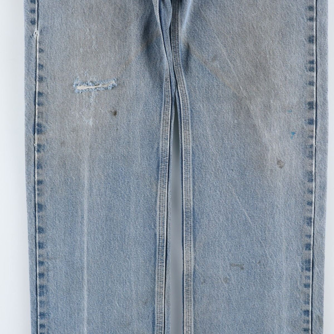 Carhartt Traditional Fit Tapered Denim Pants, Men's, Size W33 cotton Blue type light blue Vintage Second Hand