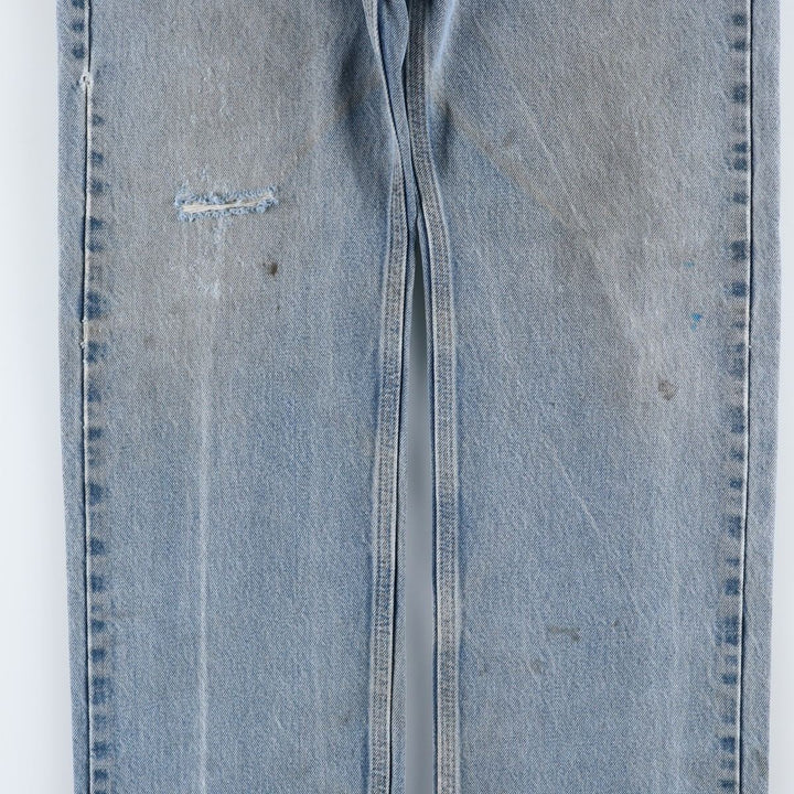 Carhartt Traditional Fit Tapered Denim Pants, Men's, Size W33 cotton Blue type light blue Vintage Second Hand